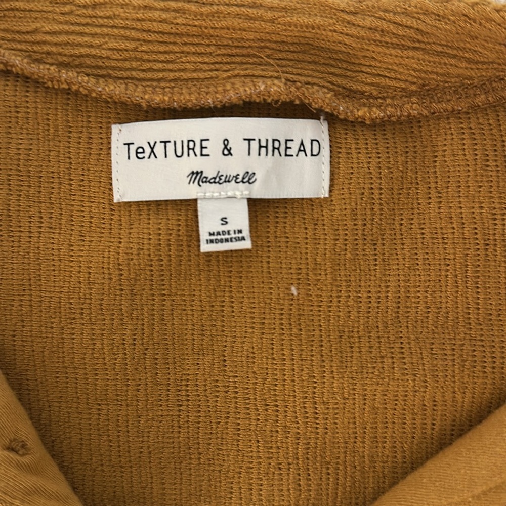 Madewell Pullover Size Small Texture & Thread - Picture 3 of 6